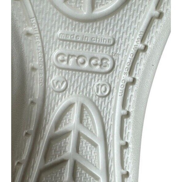 Crocs Melbourne II Short Vamp Slip On Loafers Nautical Anchor Navy Shoes W10 NEW - Picture 9 of 9